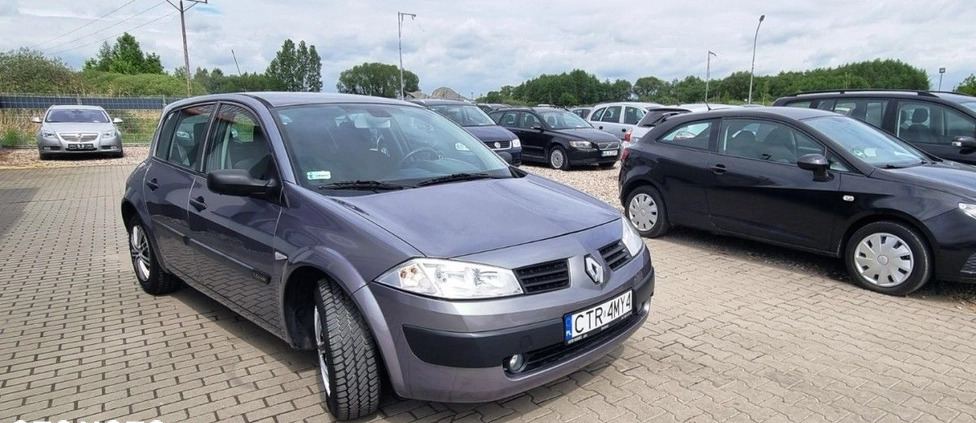 Renault Megane cena 9200 przebieg: 142825, rok produkcji 2005 z Wielichowo małe 326